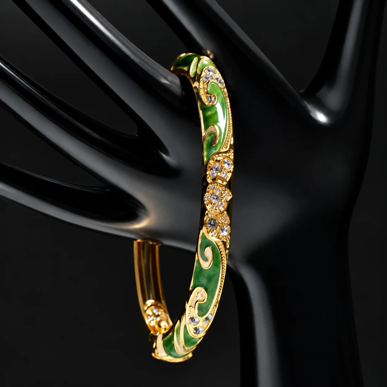 Dark Green Bangles