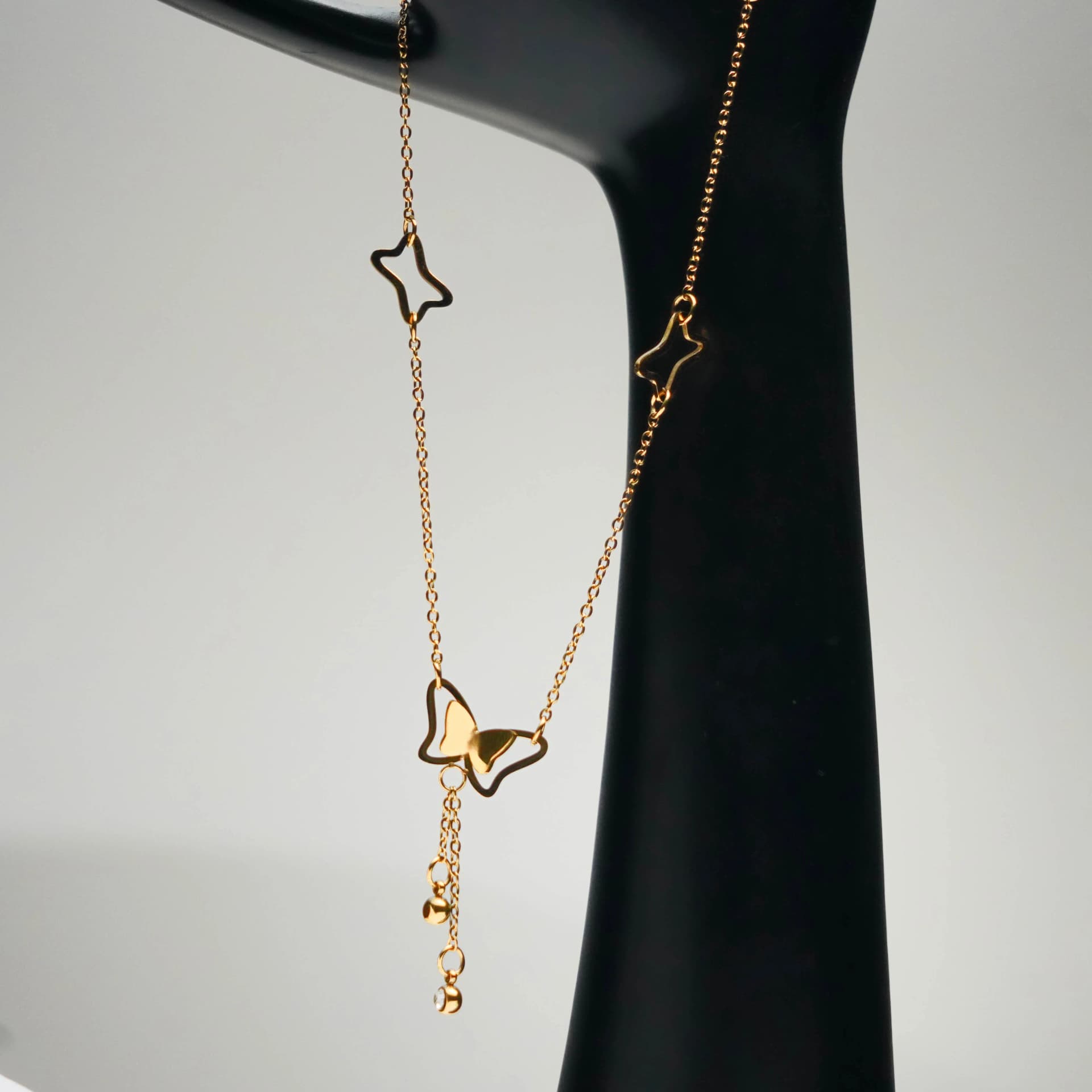 Butterfly Ribbon Anklet