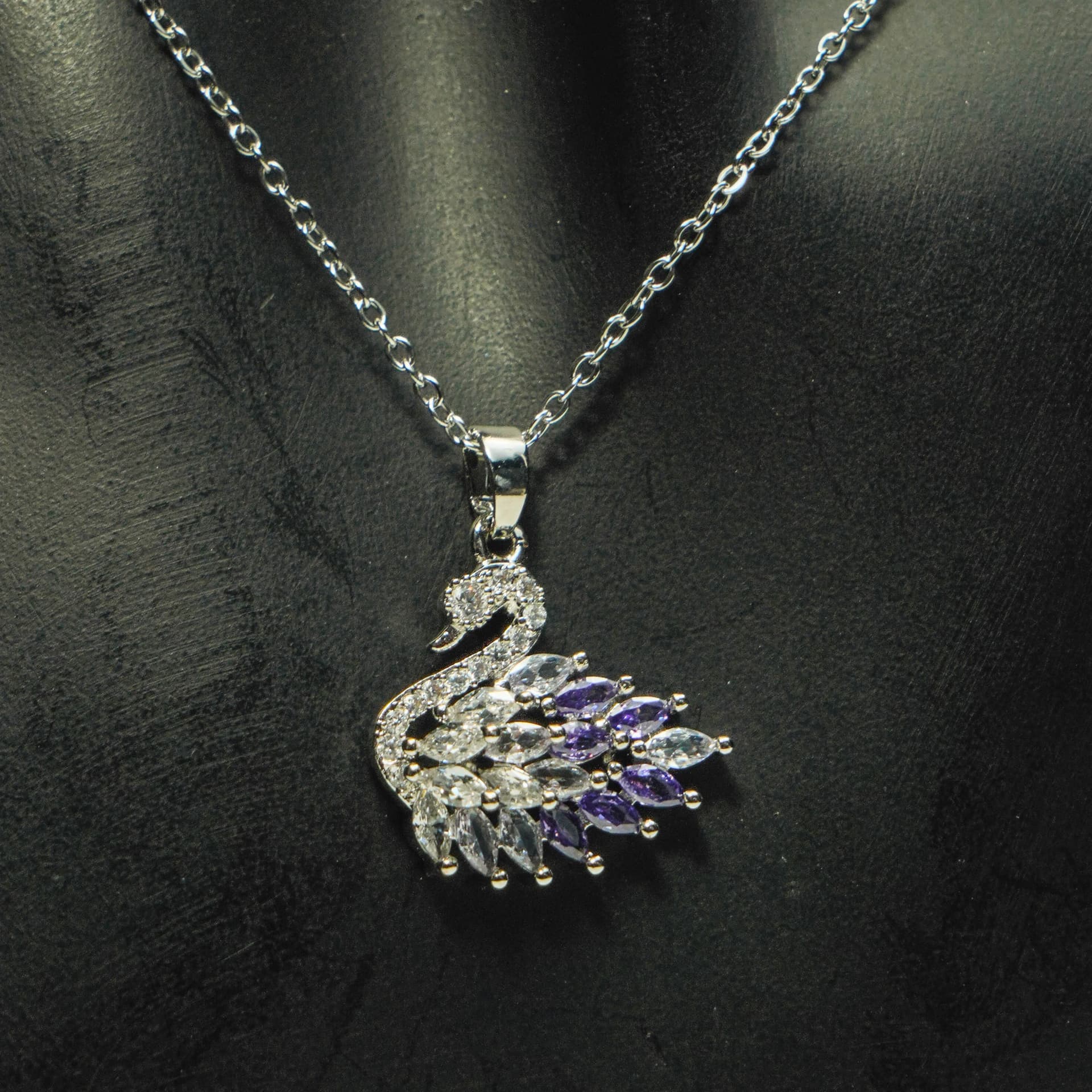 Swan Crystal Long Chain