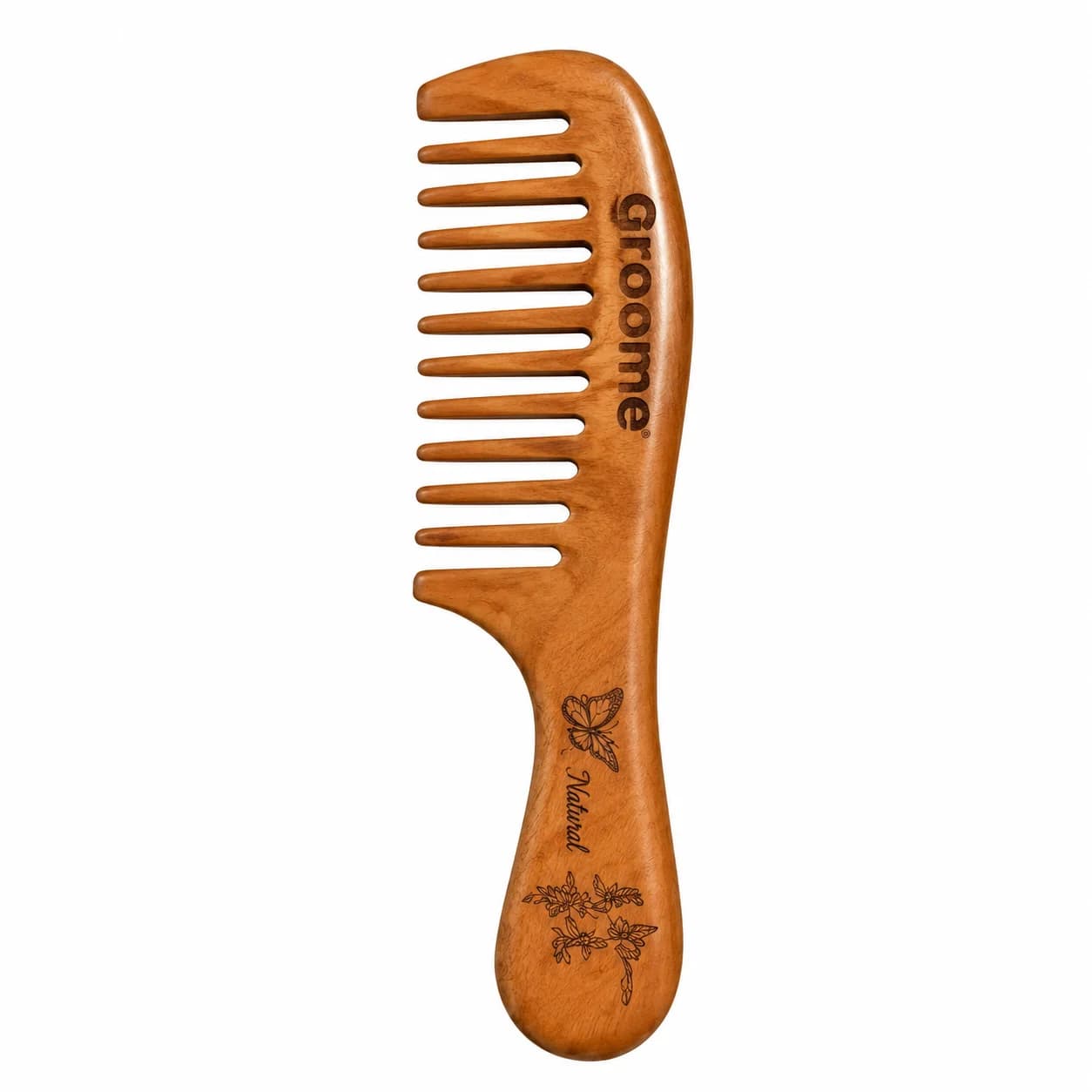 Groome Luxury Wooden Hair Comb