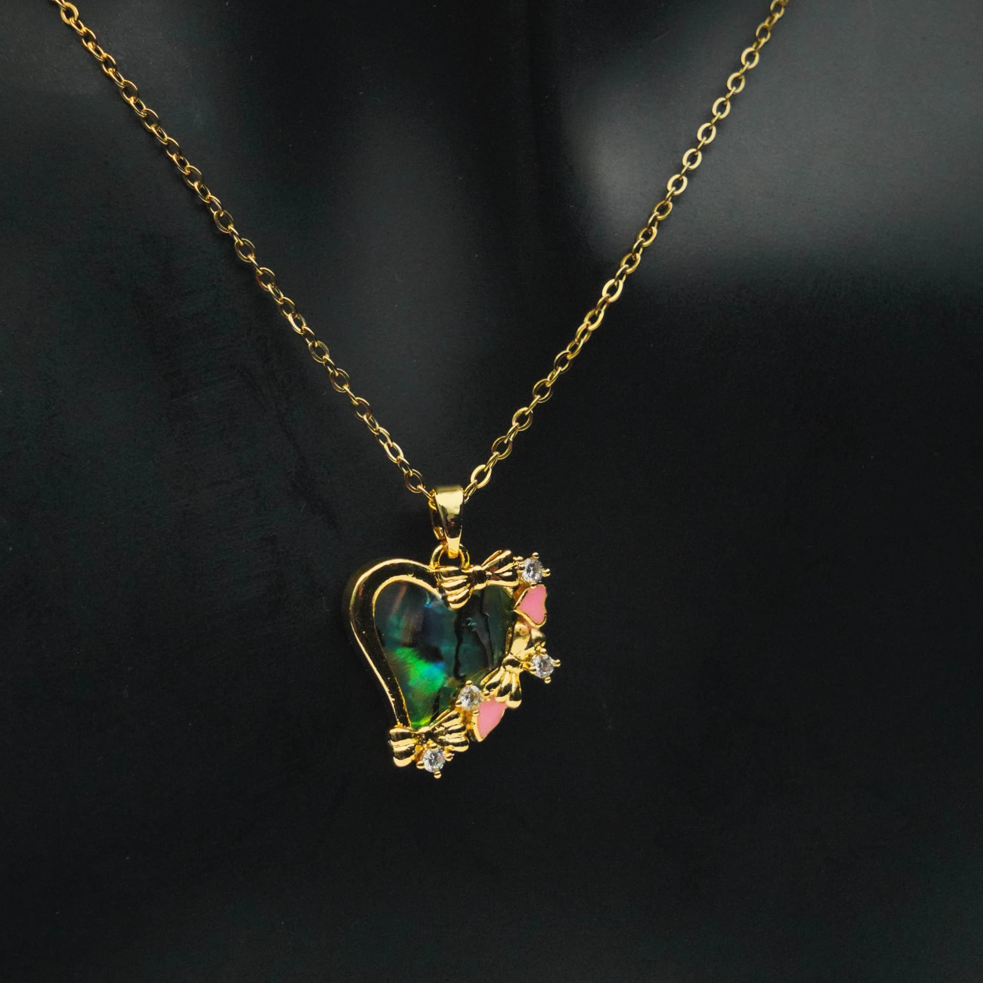 Pure Delight Golden Necklace