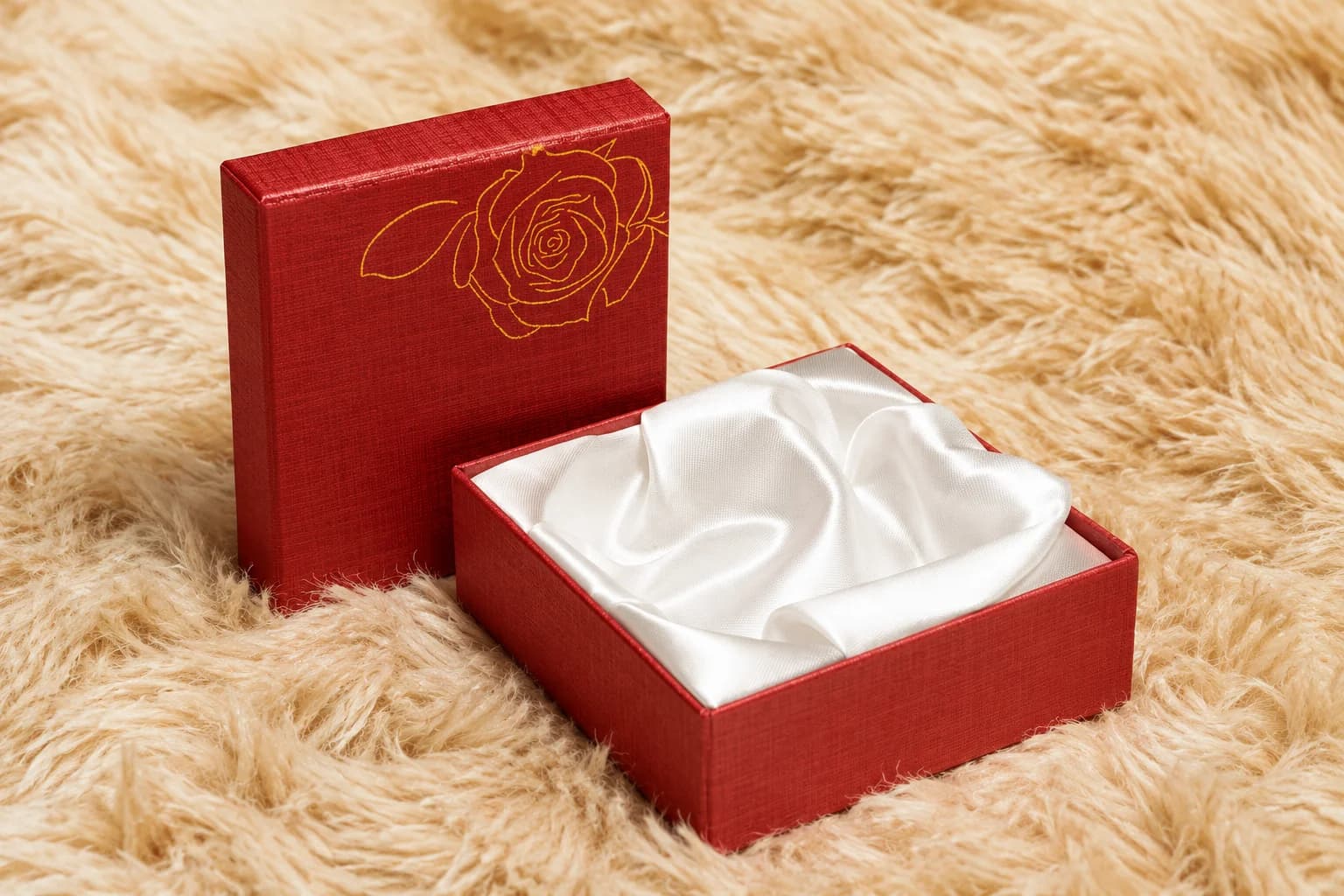 Red Rose Gift Box