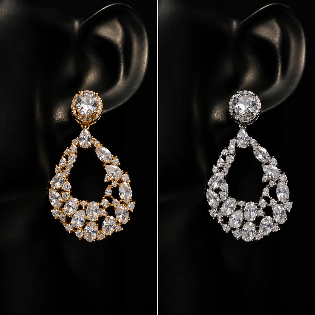 Teardrop Dangle Earring