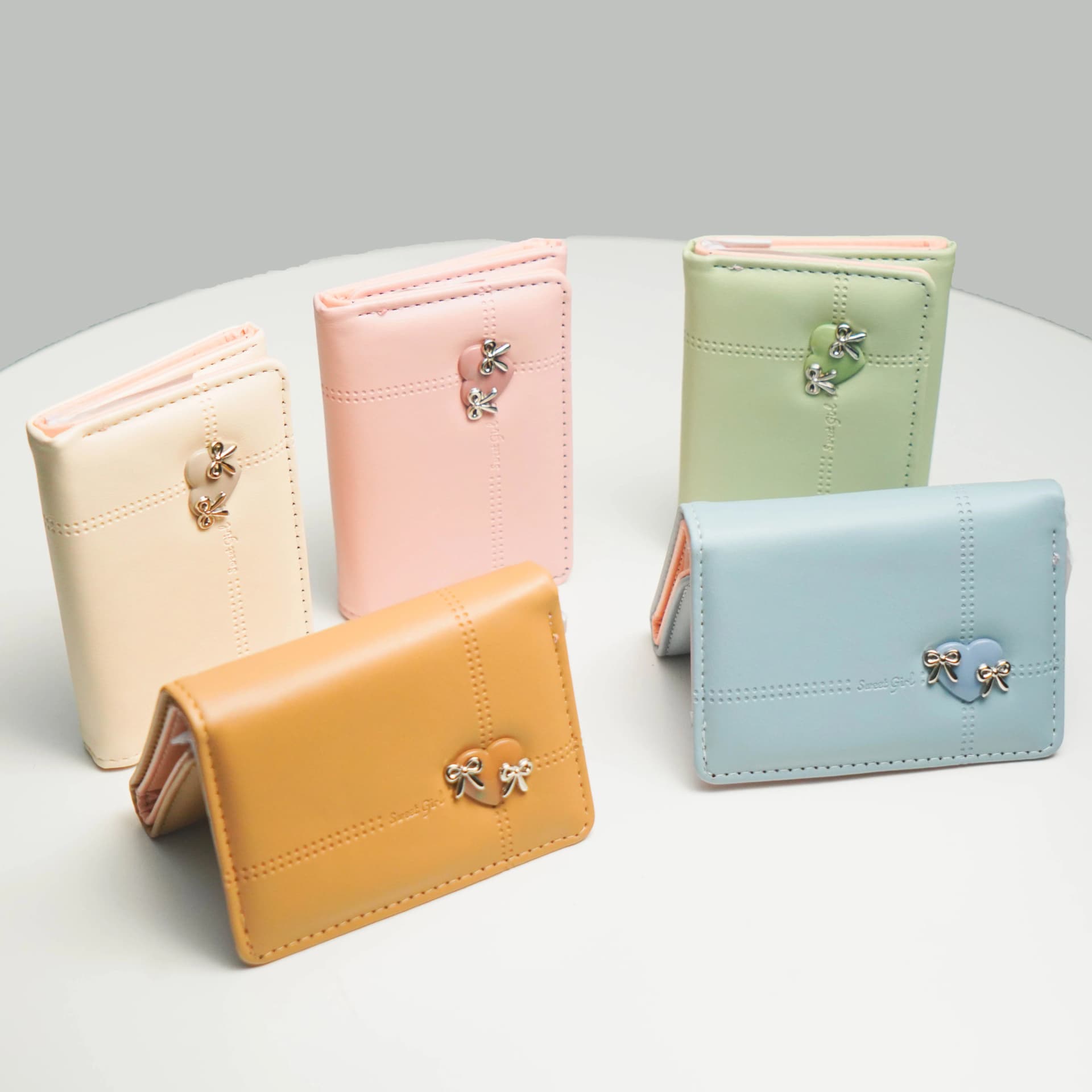 Dual Ribbon Mini Wallet