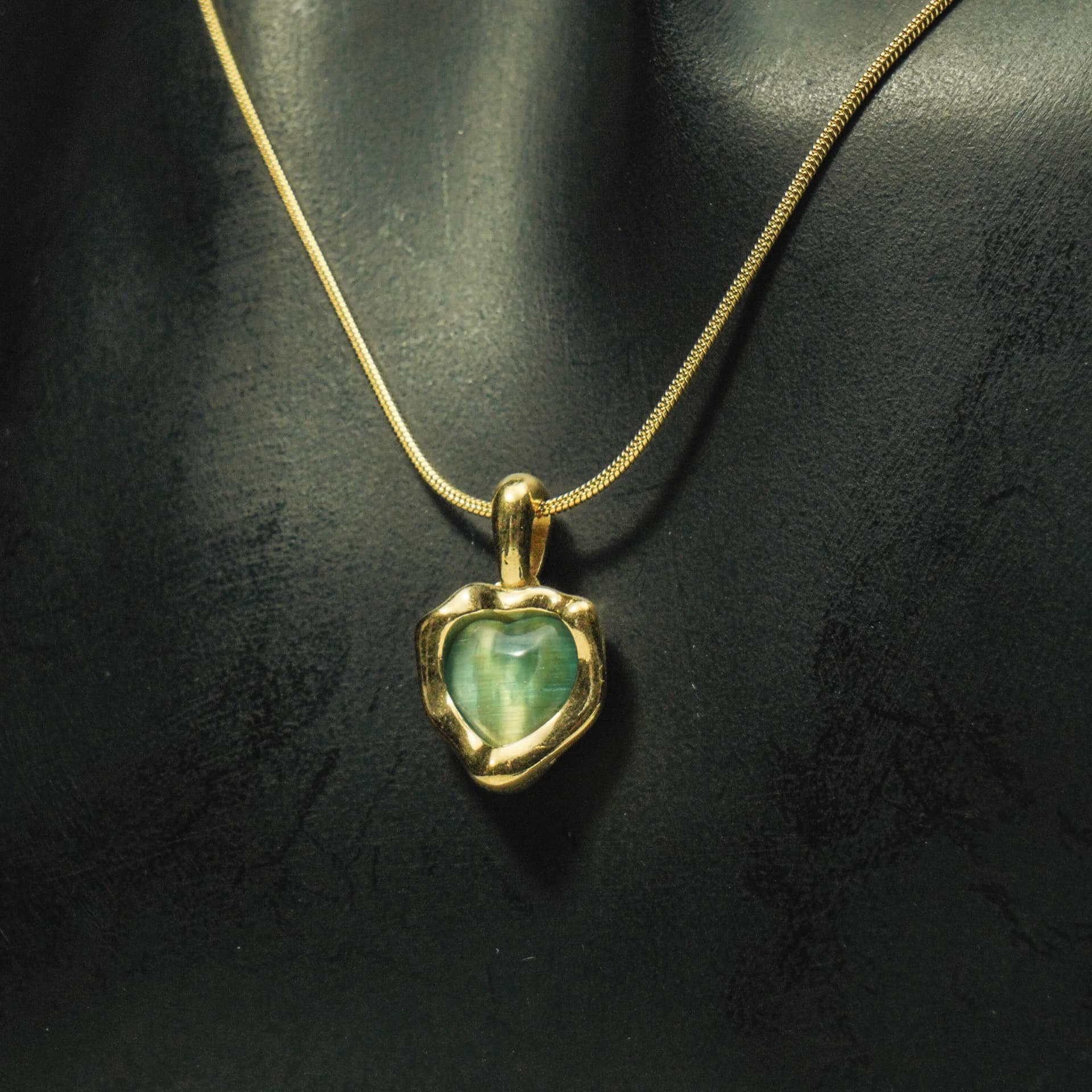 Green Gems Stone Necklace