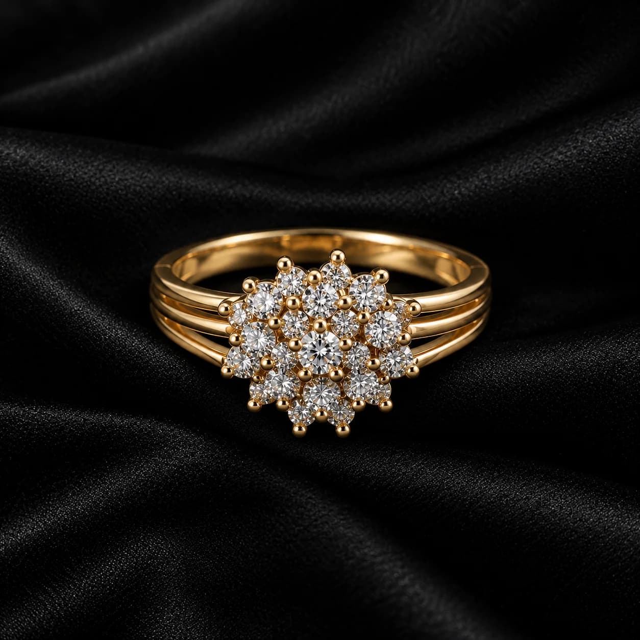 Crystal Sparkling Finger Ring