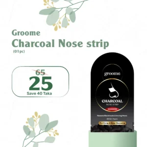 Groome Black Head Remover Charcoal Nose strip