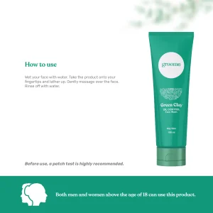 Groome Green Clay Face Wash A Content G4