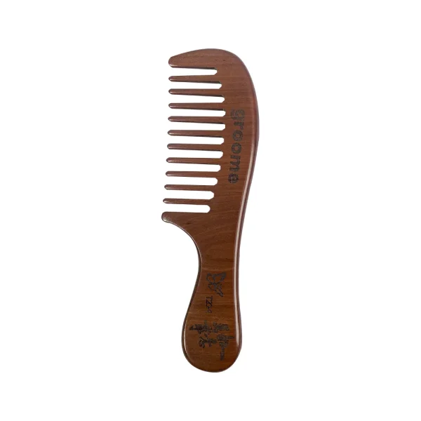 Groome Luxury Wooden Hair Comb 2 3