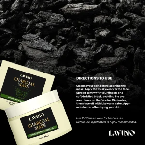 Lavino Charcoal Mask A Content Milk 4