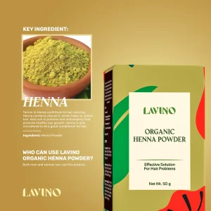 Lavino Organic Henna Powder A Content Henna 2