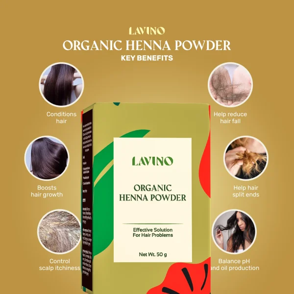 Lavino Organic Henna Powder A Content Henna 3