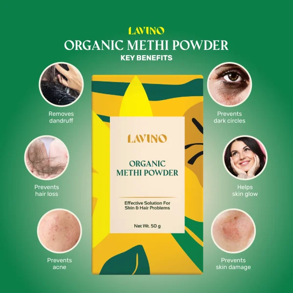 Lavino Organic Methi Powder A Content Methi 3