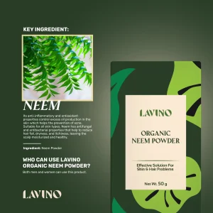 Lavino Organic Neem Powder A Content Neem Powder 2