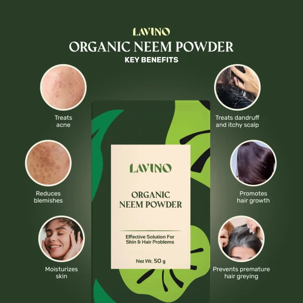 Lavino Organic Neem Powder A Content Neem Powder 3