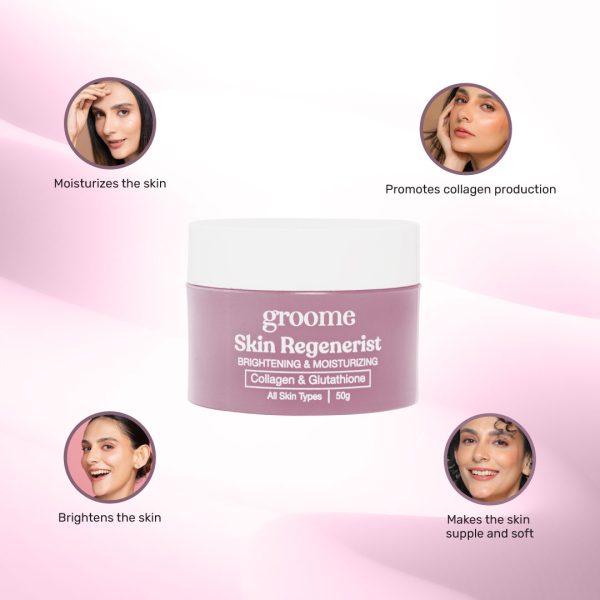 Groome Skin Regenerist Brightening & Moisturizing 50gm - Image 3