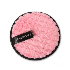 Groome makeup cleansing sponge Pink 1