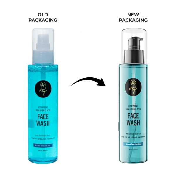 Skin Cafe Hydrating Hyaluronic Facewash Old New Package 1