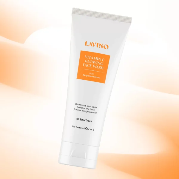 Lavino Vitamin C Glowing Facewash Content 1 scaled