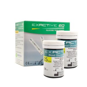 Medica Exactive EQ Blood Glucoxse Strip 25X2 PCs Pot