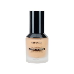 Nirvana Color Face Perfect Liquid Foundation Light Beige F02 newpacket july2023 2