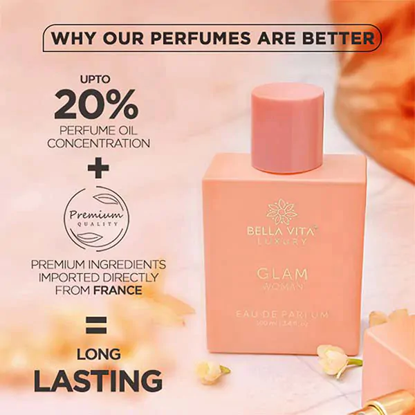 Bella Vita Glam Woman Perfume (Eau De Parfum) - ShathiMart