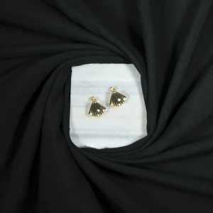 golden clam earrings 1